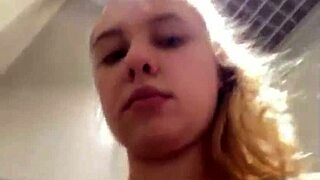 whoa this horny bbw teen fingers her fat pussy outdoors then takes extreme close-up public pounding 😱💦