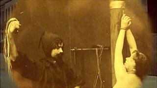 Vintage Bondage Babe Gets Fiercely Pounded in Retro Dungeon