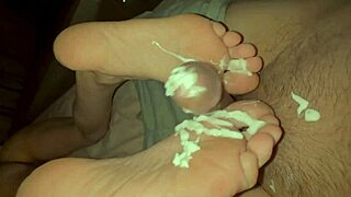 cute teen gags on cock feet smeared toothpaste tight pussy gaping close up