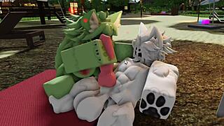 Discover steamy furry condo romps in Roblox compilation.