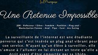 oh fuck that impossible retention french femdom anal assfucking pushes limits hard!