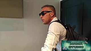 he sneaks in while she's alone and pounds her tight brazilian ass hard
