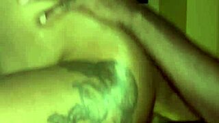 Amateur ebony beauty takes massive backshots doggystyle every single time