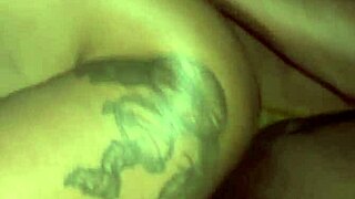 Amateur ebony beauty takes massive backshots doggystyle every single time