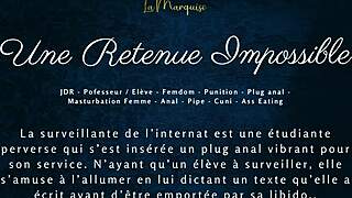 oh fuck that impossible retention french femdom anal assfucking pushes limits hard!