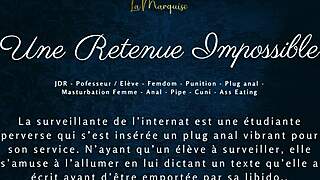 oh fuck that impossible retention french femdom anal assfucking pushes limits hard!