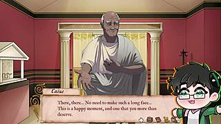 Roman gladiator hunks fight for freedom and sex