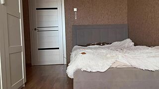 discover arab woman's sexy pantyhose legs consoling intimately at home