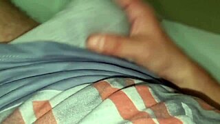hardcore homemade christmas cumshot with massive throbbing cock eruption