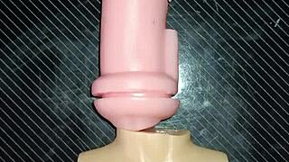 Trio Kissy and Dolly Suck Cock Ending in Titty Fuck Creampie
