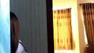 imagine ha yen bent over in bathroom for vip customer's intense fuck