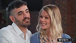 next door hotwife sammm holds hand devouring monster bbc deeply