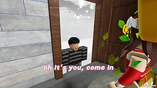 Hey slut, my big cock's stretching your pussy wide in snowy friend hookup—take it all!