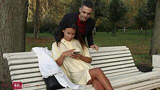 Lana Roy Deepthroats Into Steamy Facial Cum Blast