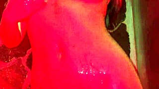 nicole doshi rides massive bbc during steamy cabin shower hookup
