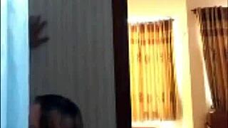 imagine ha yen bent over in bathroom for vip customer's intense fuck