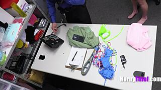 Chloe Rose Horny Bikini Thief Punished in Shop