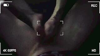 Prettyfeetelite strokes hubby's friend's big cock with feet