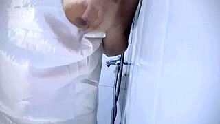 chubby latina housewife plays huge tits till pussy drips
