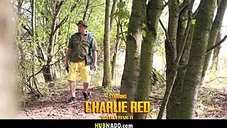 nudist beach camper charlie red catches peeping tom redhead boobs