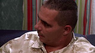 Housewife Pushes Back On Raw Cock Pounding Cuckold Hubby
