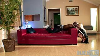 Married Blonde Slut Takes Massive BBC Deep in Wedding Quickie