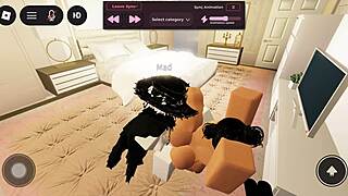 stranger sneaks in for secret fun while boyfriend stays offline