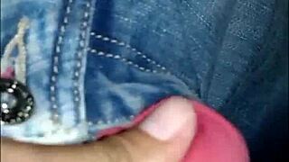 she wets her pants before bed with lover watching