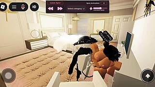 stranger sneaks in for secret fun while boyfriend stays offline