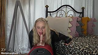 granny prolapse stretched by massive dildo machine anal fisting closeup