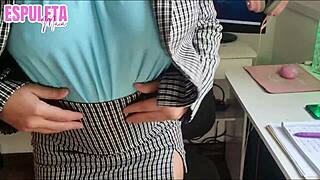 Naughty Boss Demands Your Guided Handjob In Lingerie POV!