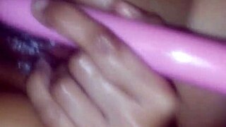 Wife SHOVES Huge VIBRATOR Deep in Tight ASS Boldly!