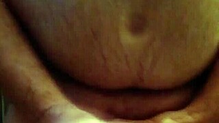 shower streams over her soft belly curves