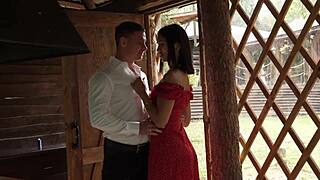i crave fucking hot brunette wife at wedding quickie