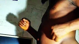 couple dances into standing sex with ebony milf bbc blowjob