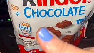 saudi virgin teen 18yo masturbates with food in extreme kinky fetish