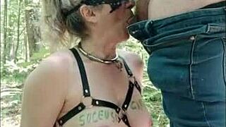 maîtresse, ta pipe uro en forêt dogging m'a fait jouir fort