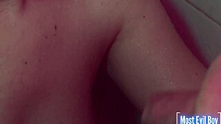 dude my friend blows me then pisses and cums all over my tits in shower