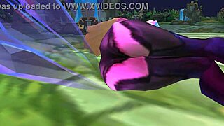 KDA AHRI'S SEXY KOREAN MOANS DRIVE WILD RYONA FANTASY!