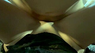 Close-up beauty erupts in ecstasy with natural passion