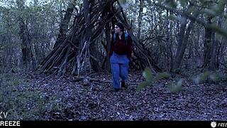 Valentina Nappi Hiking Freeze FUCKED Native Guy All Natural Italian Babe Big Tits Bent Over Doggystyle