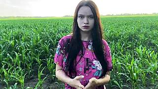 i got nervous in the cornfield craving that big cock comfort