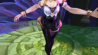 KDA AHRI'S SEXY KOREAN MOANS DRIVE WILD RYONA FANTASY!