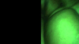 dark skin big booty babe rides cock to creampie after date