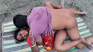i finally fuck my best boudi outdoors, her tight pussy takes it doggystyle deep