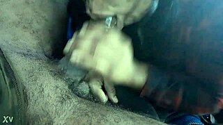 She loves it super wet in da backseat with black cock 💦🚗