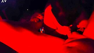 blindfolded pawg bitch deepthroats and swallows every drop in pov quickie