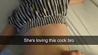 shocking tinder hookup: college milf richelle ravaged by ex's best friend