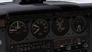 Step-by-step Piper PA31 Navajo startup tutorial for XP11 flight sim shemale edition