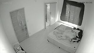 caught ted fucking my hot latina lover in his mansion bed
